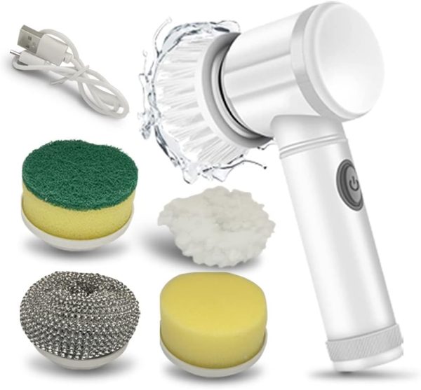 MagicBrush™ Wireless Electric Cleaning Brush – Rechargeable Scrubber for Bathtub, Tiles & Kitchen
